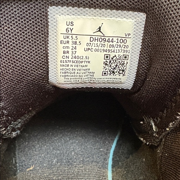 Nike Air Jordan Why Not Zer0.4 Upbringing Sneakers multi colour youth kids 6 - Picture 14 of 15